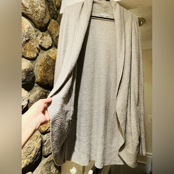 BAREFOOT DREAMS CozyChic Lite Circle Cardigan. Size M. Excellent condition - Picture 11 of 13